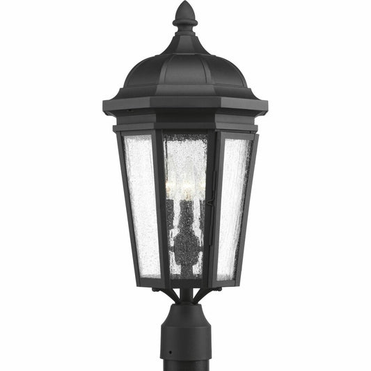 Progress Lighting P540002-031 Fixture The three-light post lantern in