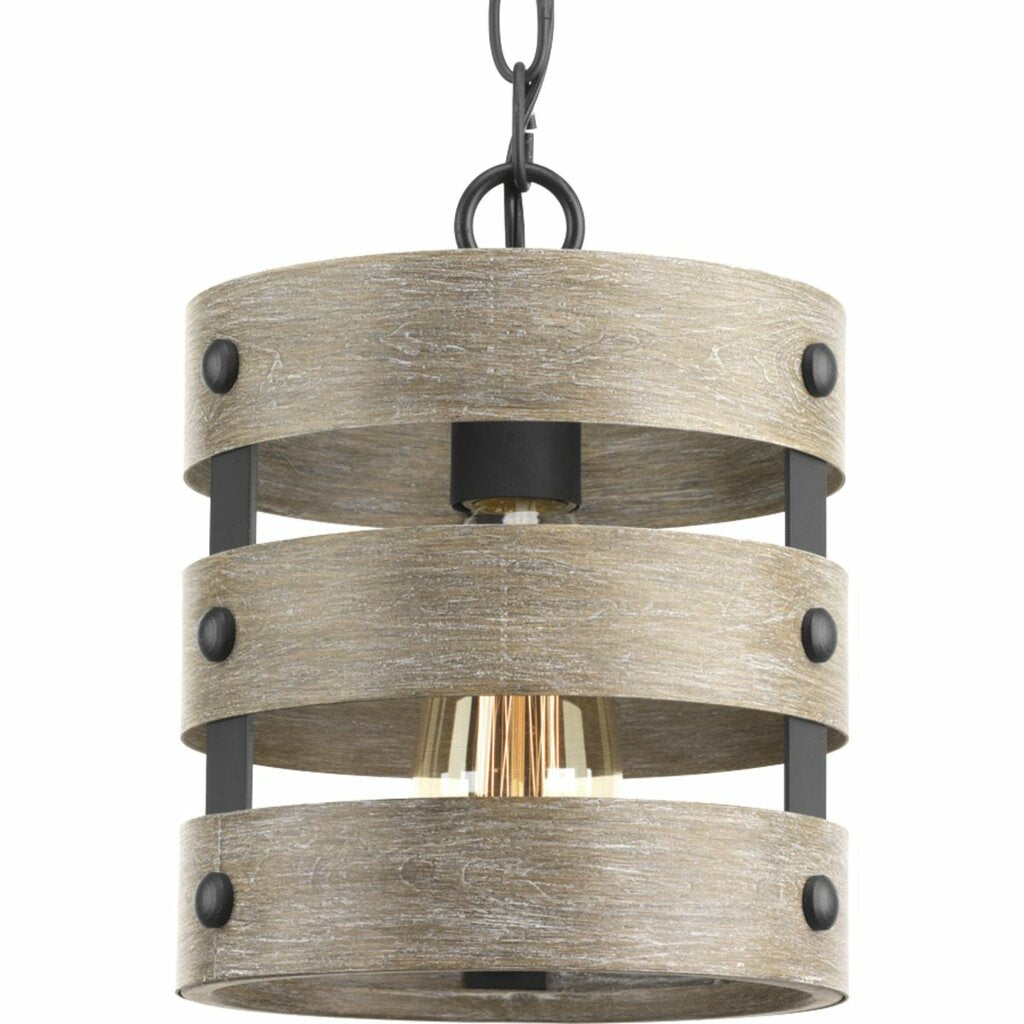 Progress Lighting P500022-143 Pendant Fixture Three circular bands