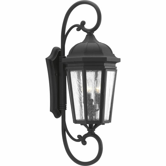 Progress Lighting P560017-031 Fixture The three-light wall lantern in