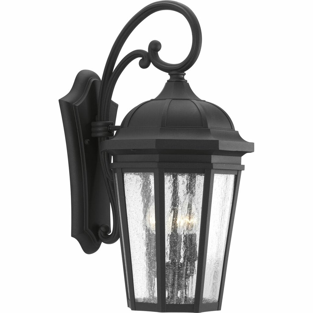 Progress Lighting P560016-031 Fixture The three-light wall lantern in