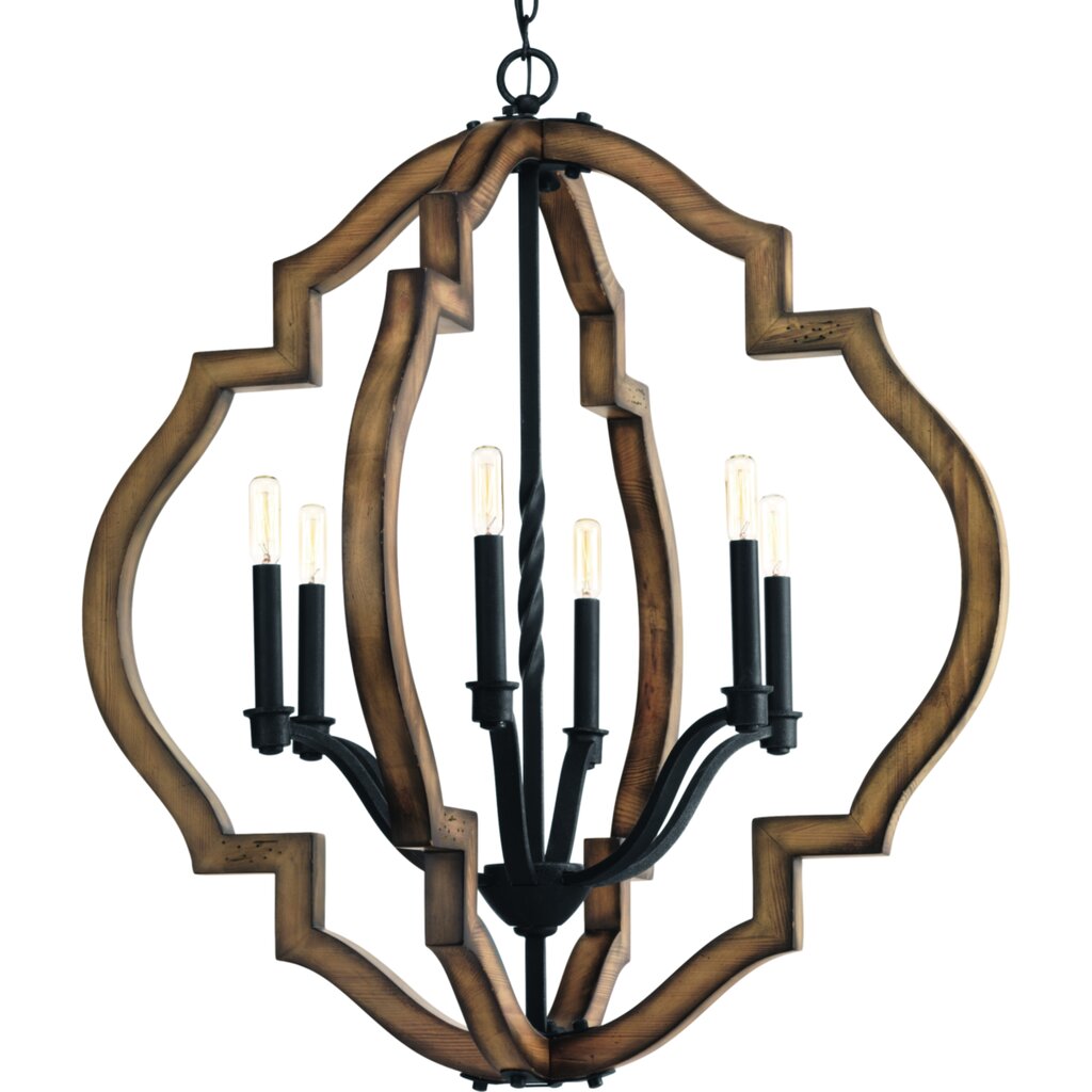 Progress Lighting P4767-71 Chandelier Fixture The statement-making
