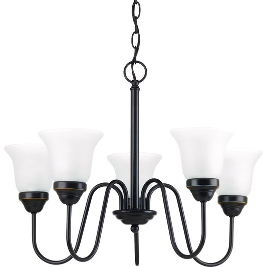 Progress Lighting P4757-20 Chandelier Fixture Traditional details and