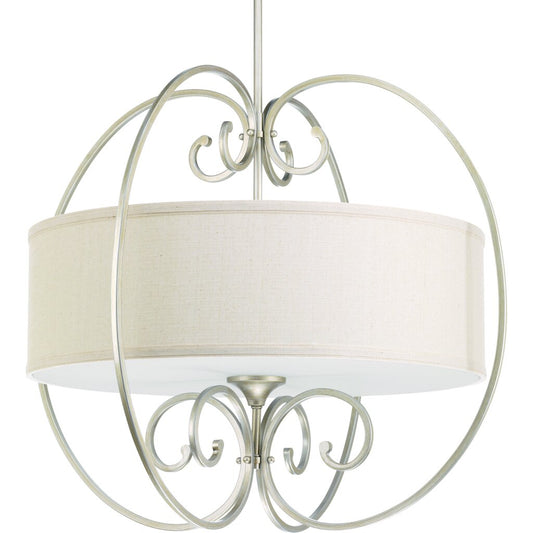Progress Lighting P5336-134 Pendant Fixture Overbrook four-light