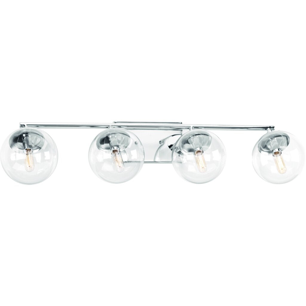 Progress Lighting P2857-15 Bath Fixture Giving a nod to the space age