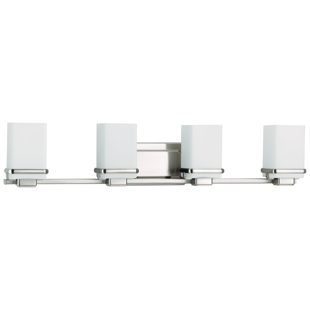 Progress Lighting P2196-09 Bath Fixture Enjoy a cool and sleek modern