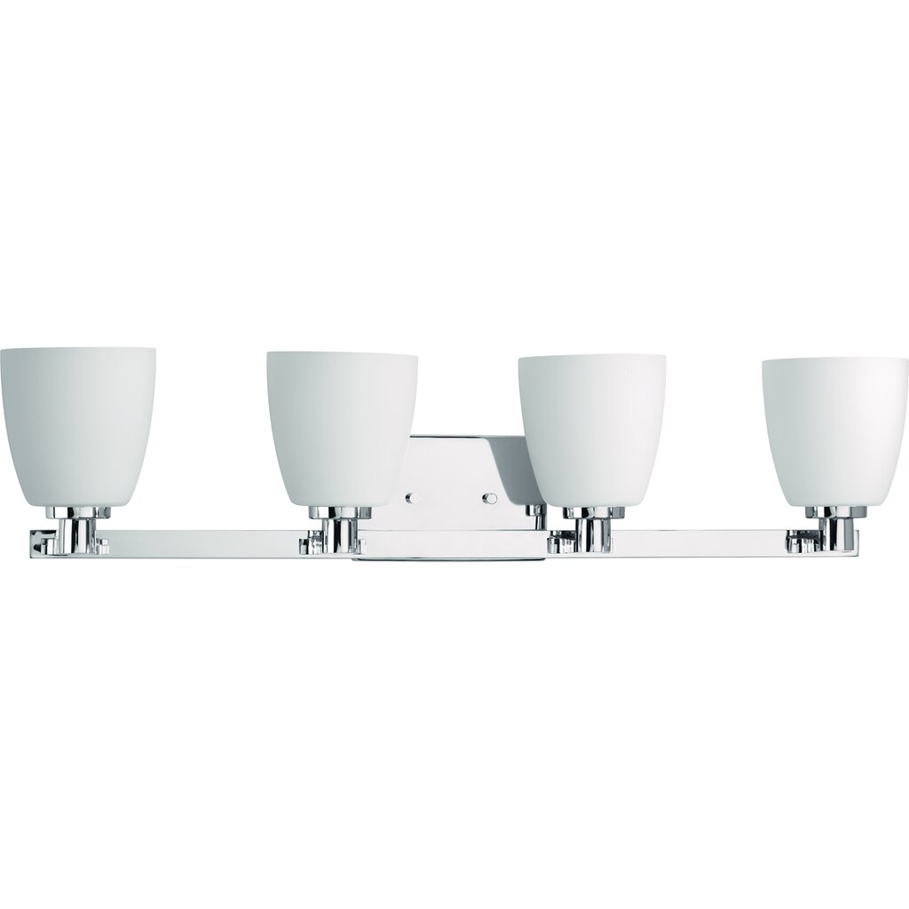 Progress Lighting P2168-15 Bath Fixture The four-light semi-flush