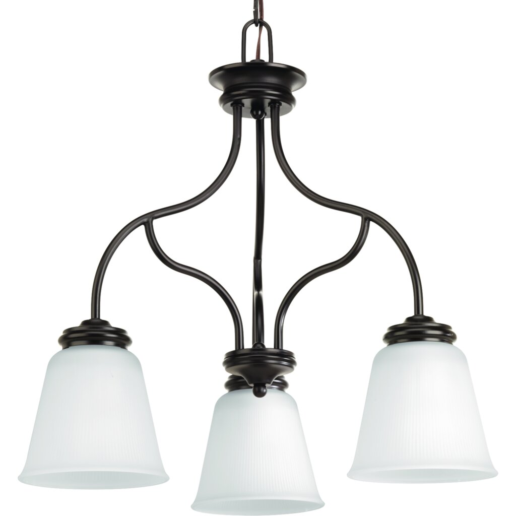 Progress Lighting P4749-20 Chandelier Fixture Three-light chandelier