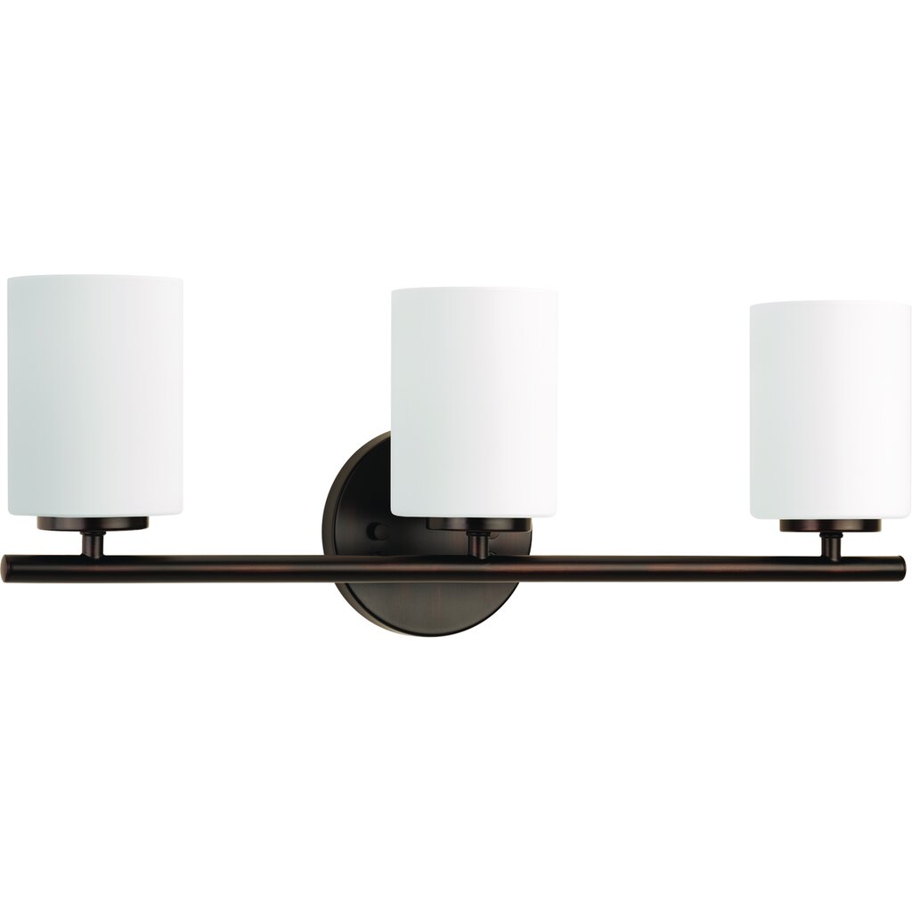 Progress Lighting P2159-20 Bath Fixture Three-light bath & vanity from