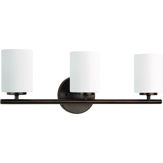 Progress Lighting P2159-20 Bath Fixture Three-light bath & vanity from