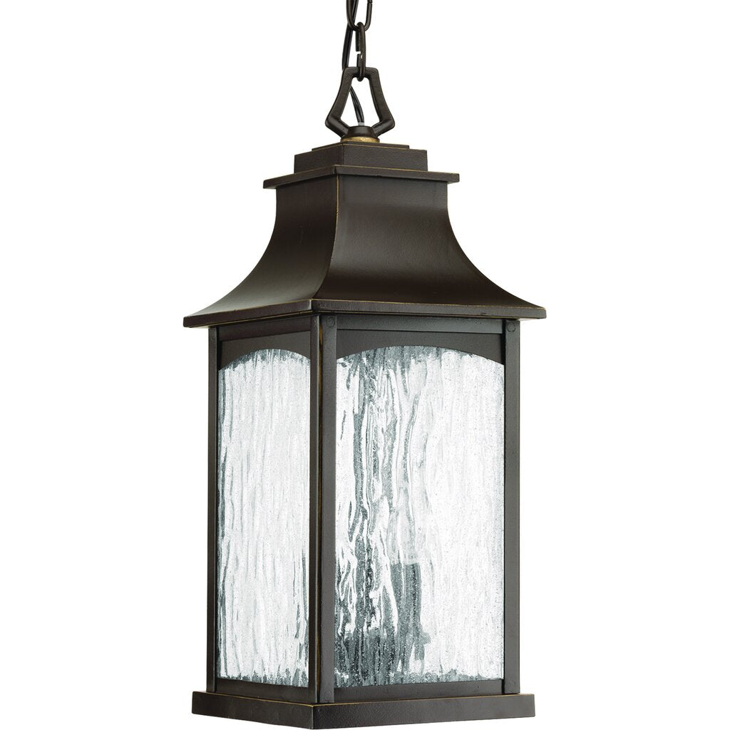 Progress Lighting P6532-108 Fixture Two-light hanging lantern in the