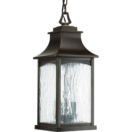 Progress Lighting P6532-108 Fixture Two-light hanging lantern in the