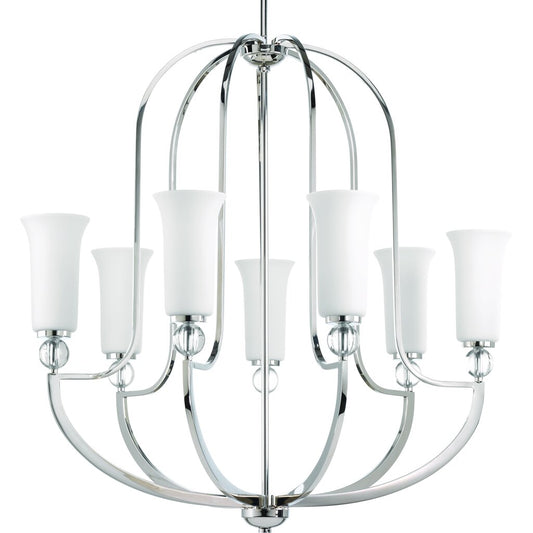 Progress Lighting P4733-104 Pendant Fixture The seven-light chandelier