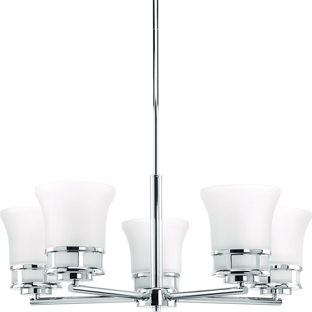 Progress Lighting P4613-15 Chandelier Fixture Five-light chandelier