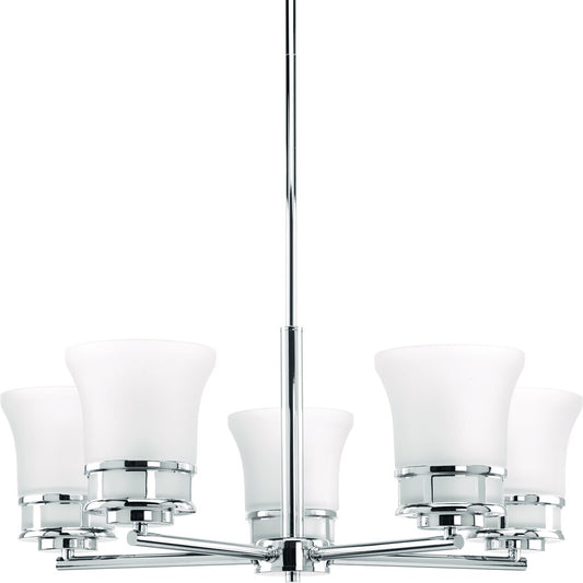 Progress Lighting P4613-15 Chandelier Fixture Five-light chandelier