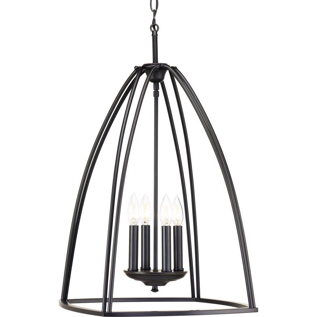 Progress Lighting P3787-20 Fixture The four-light 16-3/4 in foyer the