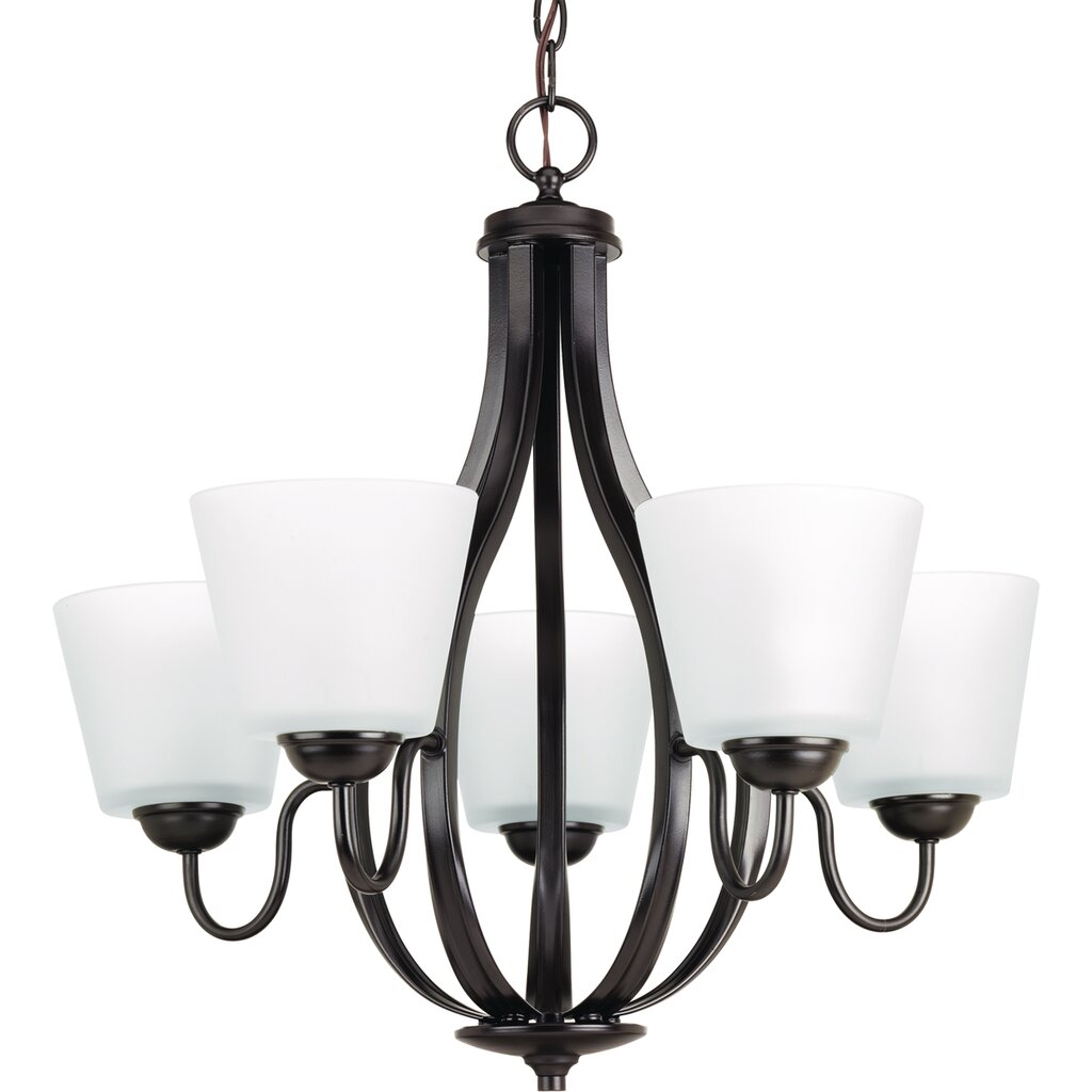 Progress Lighting P4746-20 Chandelier Fixture The five-light