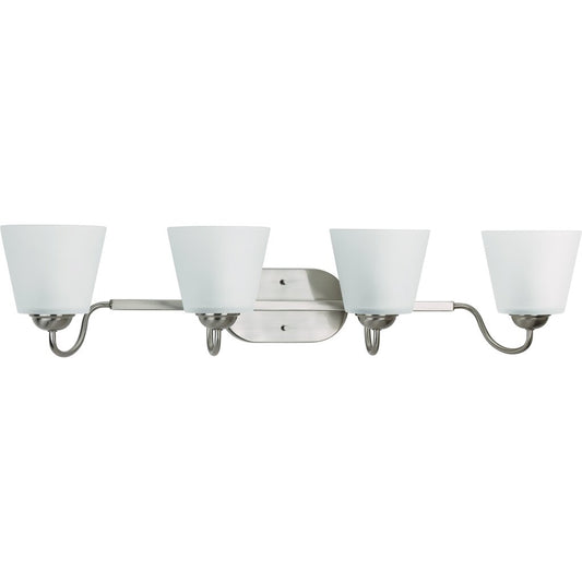 Progress Lighting P2130-09 Bath Fixture The four-light bath & vanity