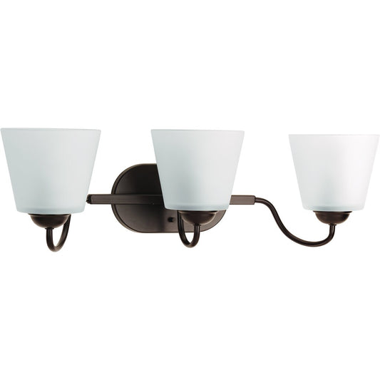 Progress Lighting P2129-20 Bath Fixture The three-light bath & vanity