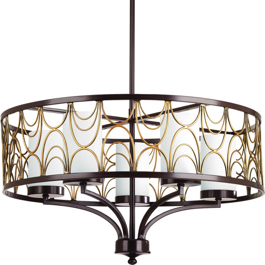 Progress Lighting P4700-20 Chandelier Fixture The five-light