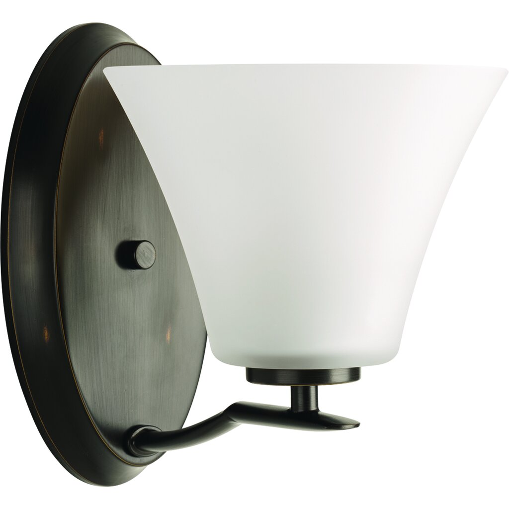 Progress Lighting P2004-20W Bath Fixture One-light bath finished in