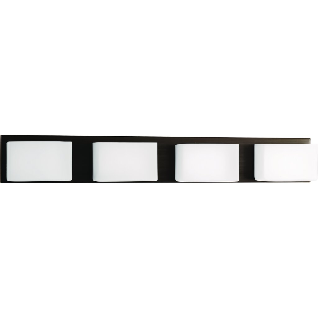 Progress Lighting P2145-2030K9 9W LED Bath Fixture Four-Light modern