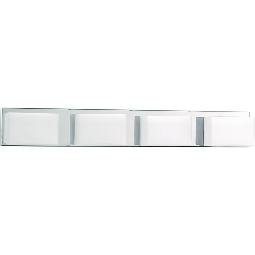 Progress Lighting P2145-1530K9 9W LED Bath Fixture Four-Light modern