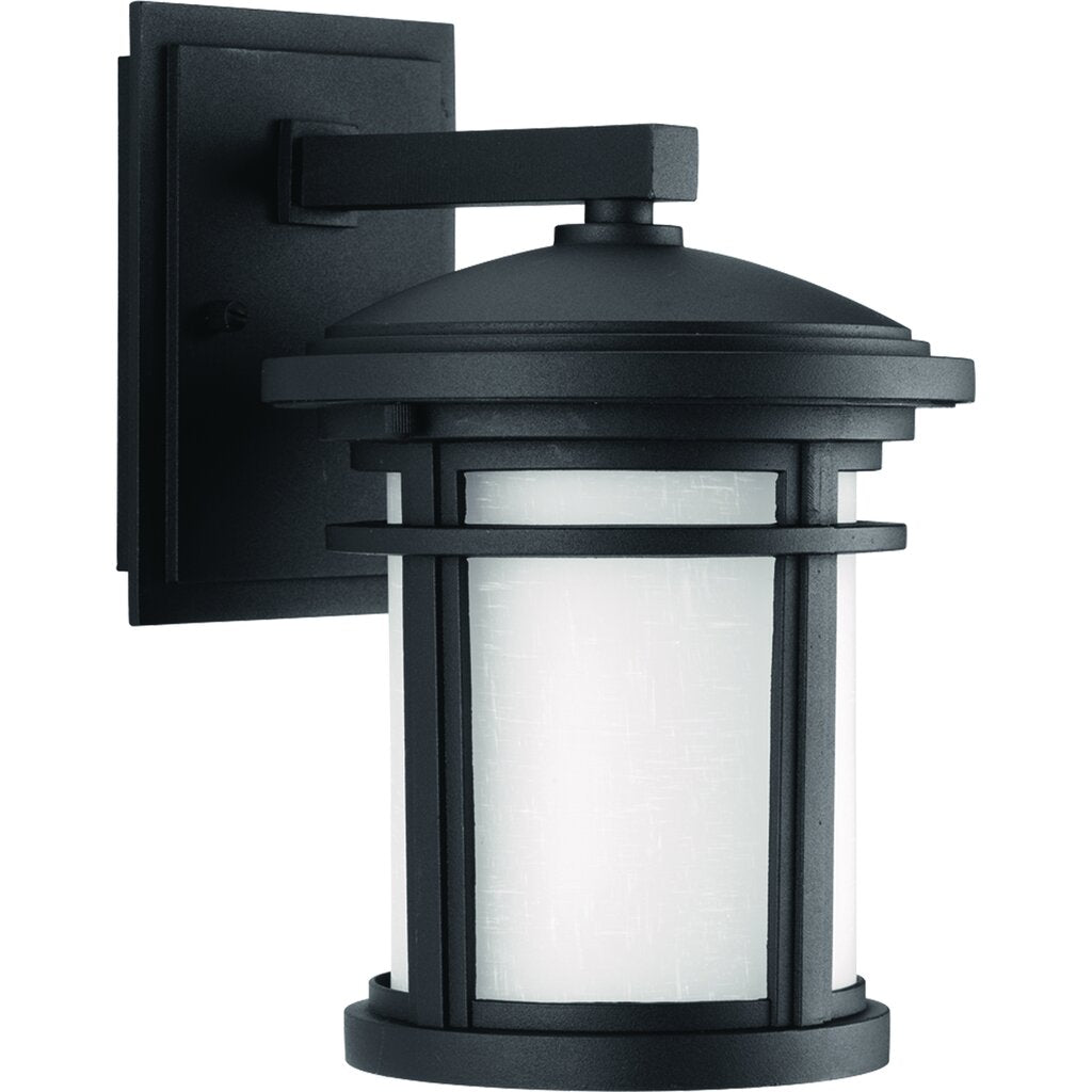 Progress Lighting P6084-3130K9 9W LED Fixture wall lantern with etched