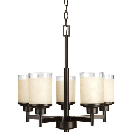 Progress Lighting P4459-20 Chandelier Fixture Five-light linear