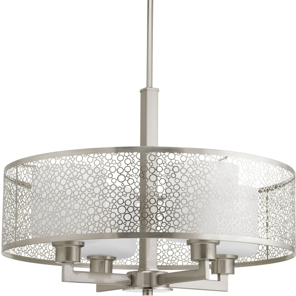 Progress Lighting P5156-09 Pendant Fixture Four-light pendant that