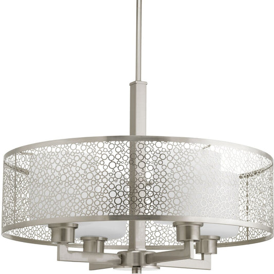 Progress Lighting P5156-09 Pendant Fixture Four-light pendant that