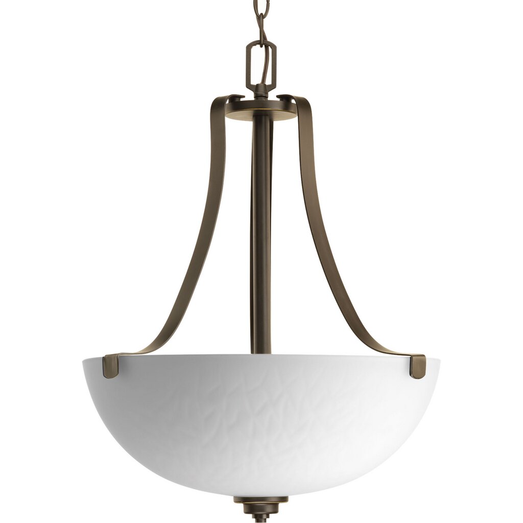 Progress Lighting P3505-20 Fixture The craftsmanship of sculpted glass