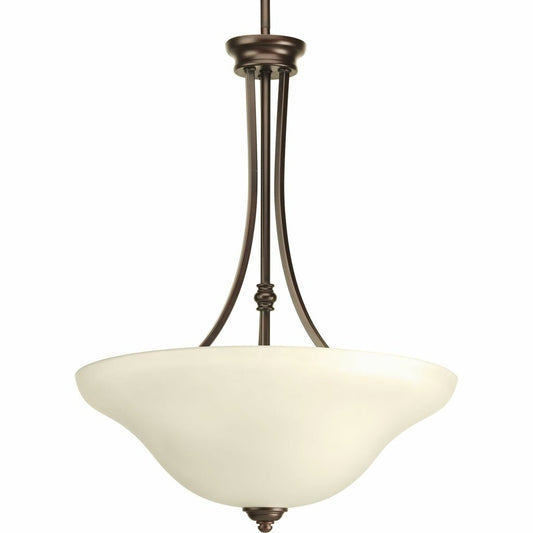 Progress Lighting P3455-20 Fixture Three-light Inverted Pendant. The