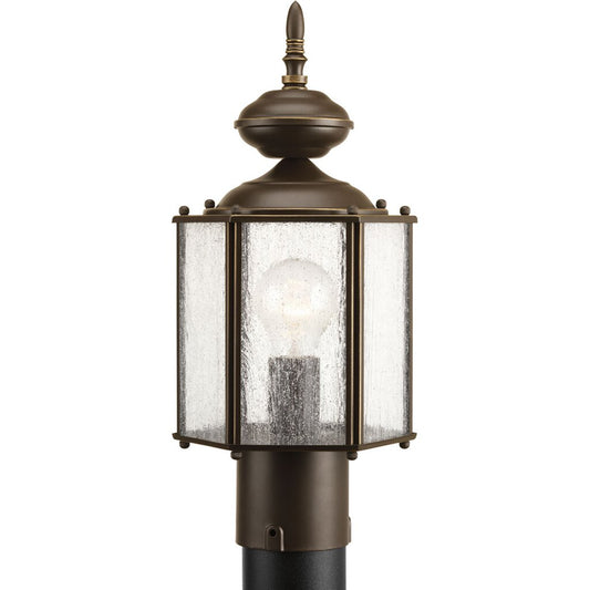 Progress Lighting P5475-20 Fixture Solid one-light 7 in post lantern