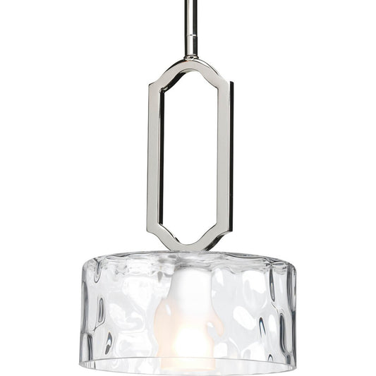 Progress Lighting P5306-104WB Pendant Fixture One-light mini-pendant.
