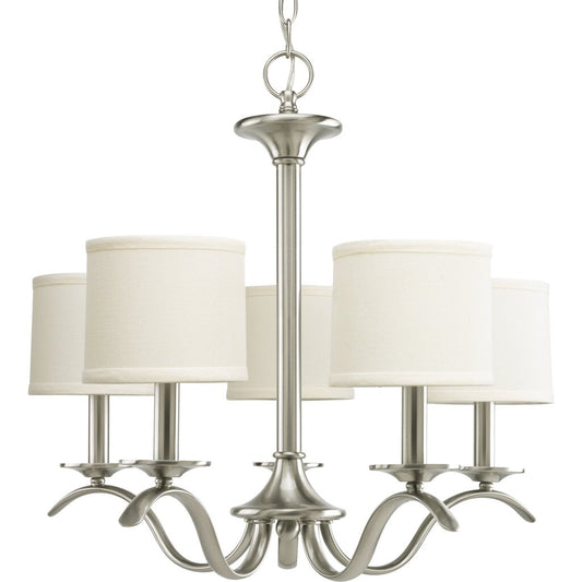 Progress Lighting P4635-09 Chandelier Fixture Harkening back to a