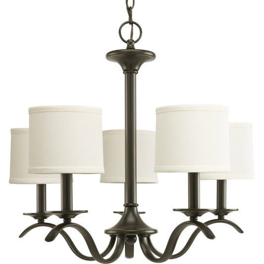 Progress Lighting P4635-20 Chandelier Fixture Harkening back to a