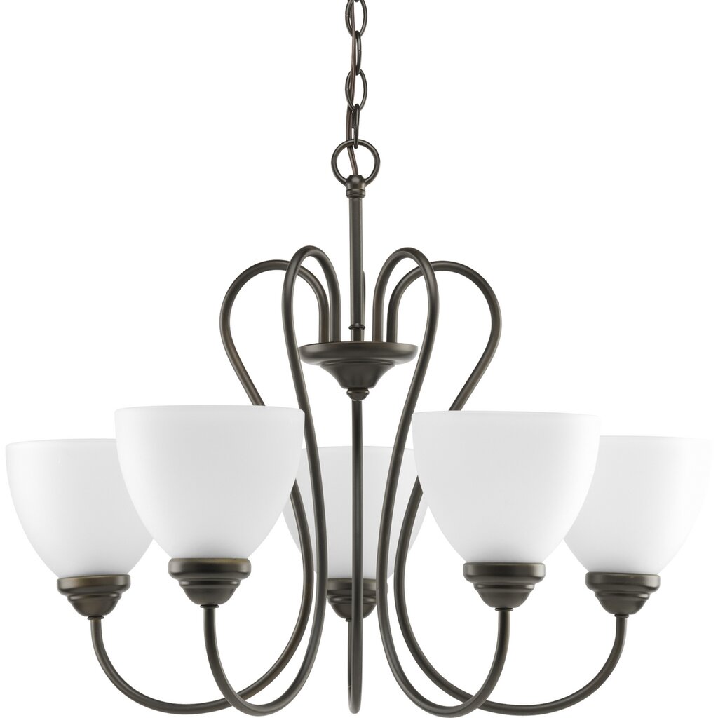 Progress Lighting P4666-20 Chandelier Fixture Five-light Antique