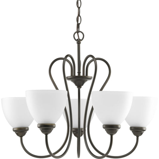 Progress Lighting P4666-20 Chandelier Fixture Five-light Antique