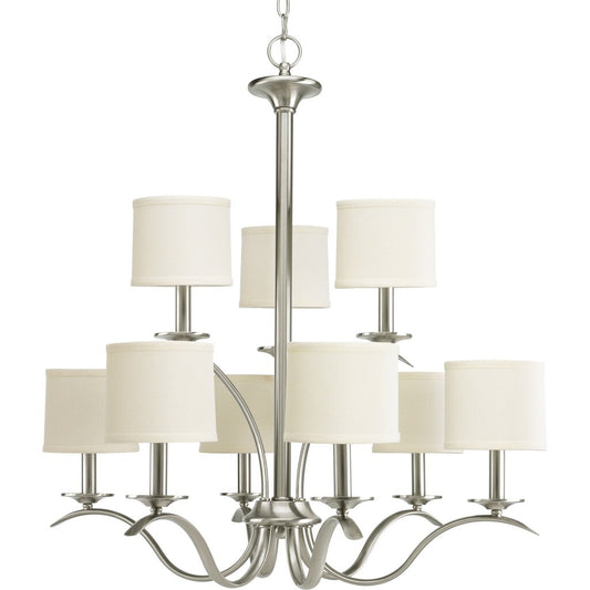 Progress Lighting P4638-09 Chandelier Fixture Harkening back to a
