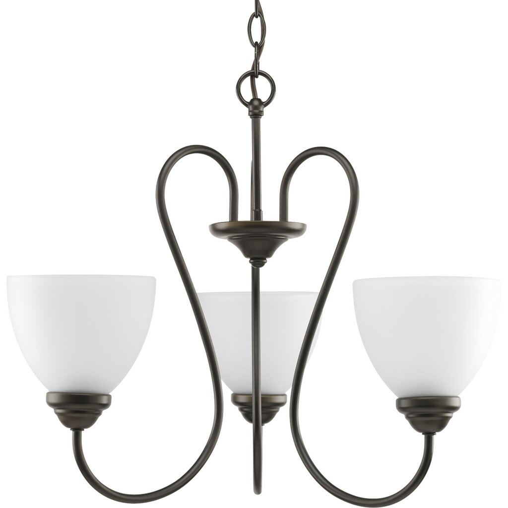 Progress Lighting P4664-20 Chandelier Fixture Three-light Antique