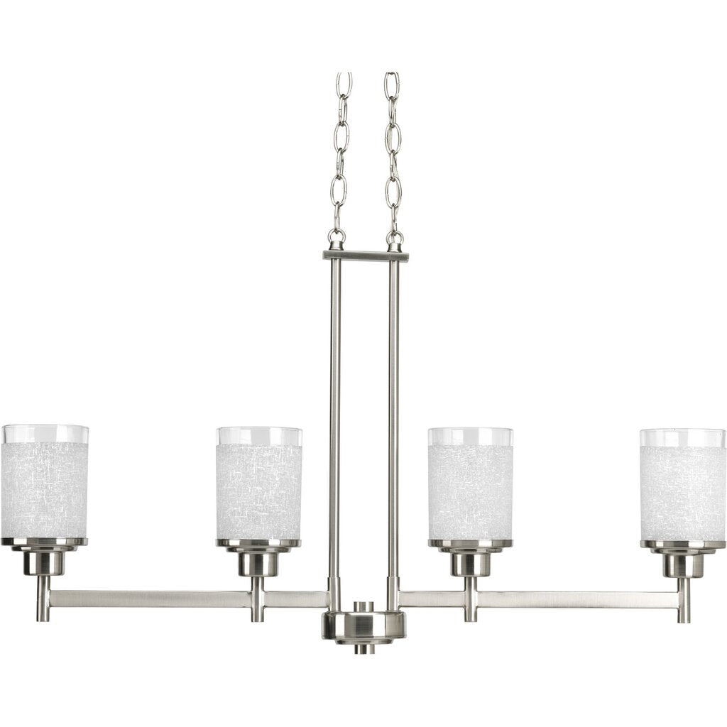 Progress Lighting P4619-09 Chandelier Fixture Four-light linear
