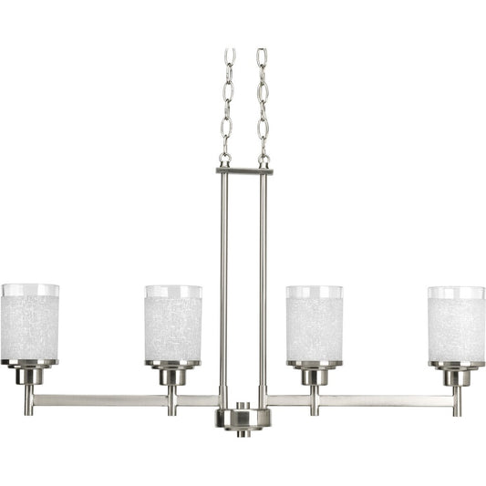 Progress Lighting P4619-09 Chandelier Fixture Four-light linear