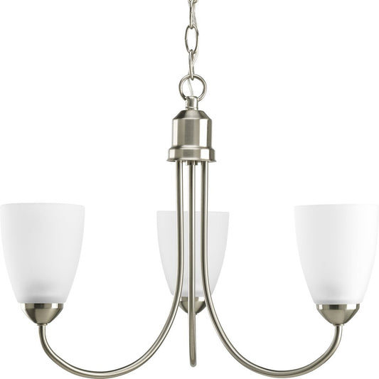 Progress Lighting P4440-09 Chandelier Fixture Three-light chandelier