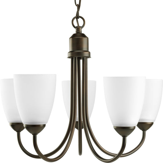 Progress Lighting P4441-20 Chandelier Fixture Five-light chandelier