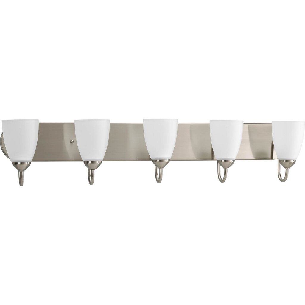 Progress Lighting P2713-09 Bath Fixture Gather possesses a smart