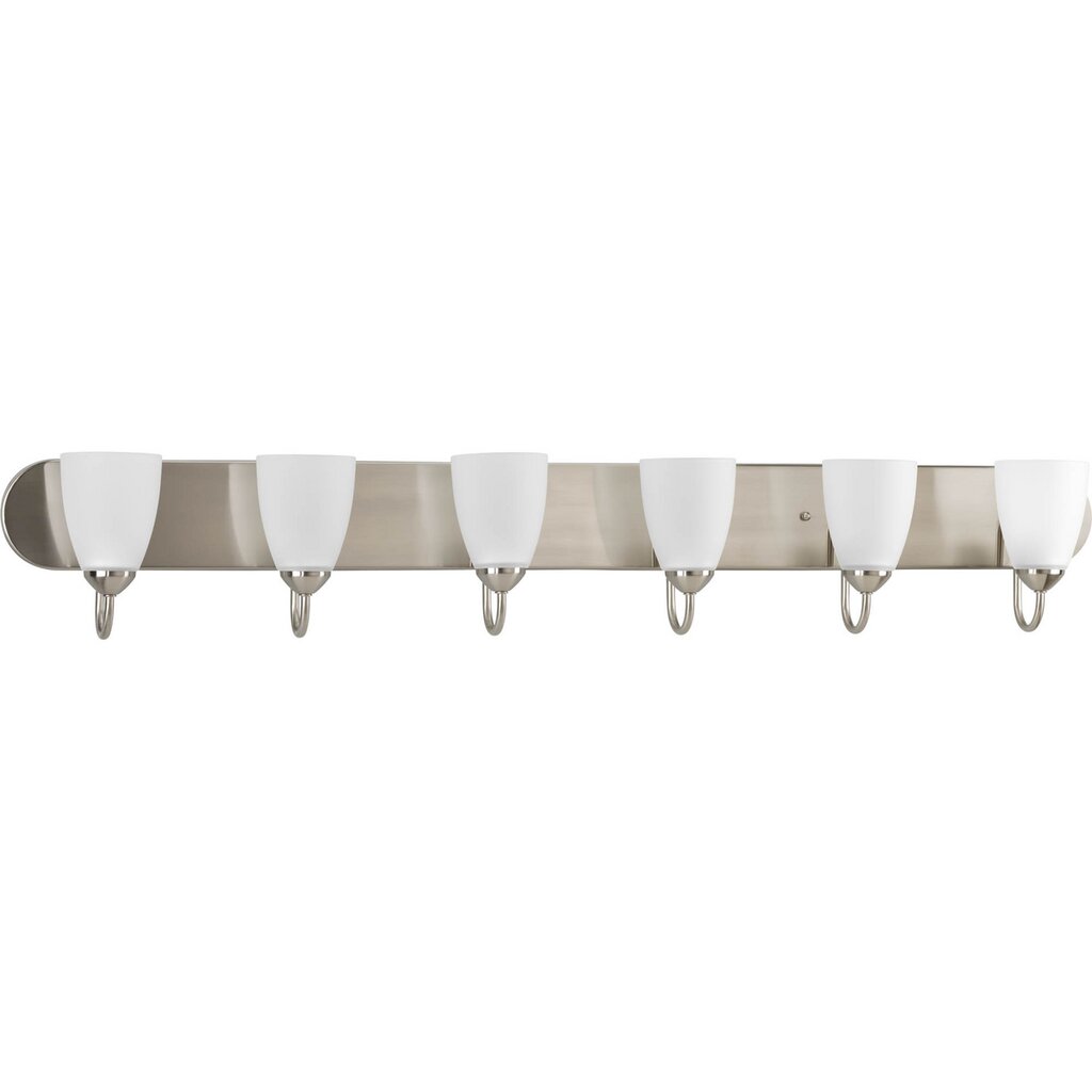 Progress Lighting P2714-09 Bath Fixture Gather possesses a smart