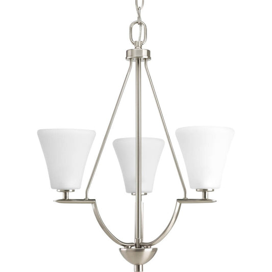 Progress Lighting P3821-09 Fixture Three-light chandelier/foyer with