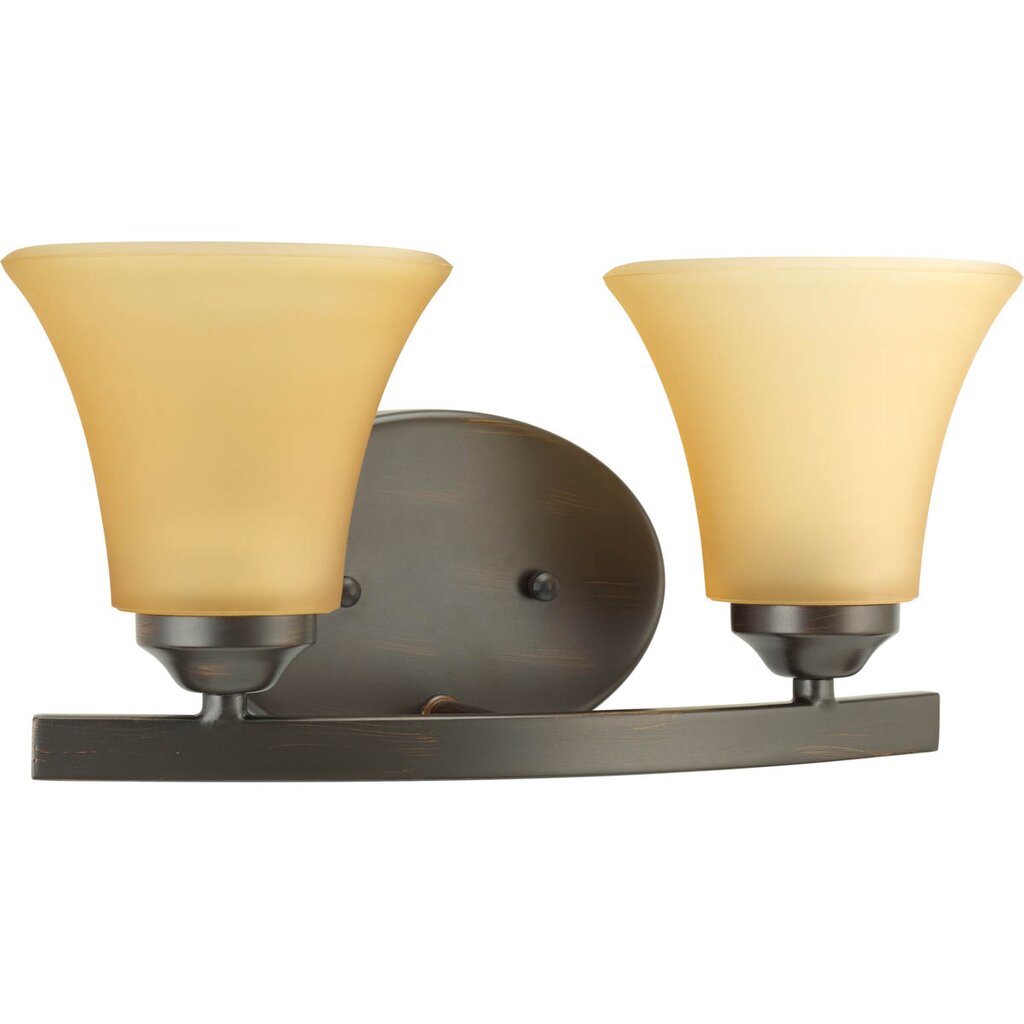 Progress Lighting P2009-20 Bath Fixture Adorn features a sweeping