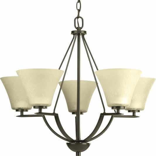 Progress Lighting P4623-20 Chandelier Fixture Five-light chandelier