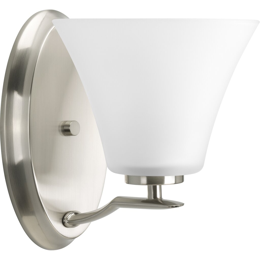 Progress Lighting P2004-09 Bath Fixture One-light bath finished in